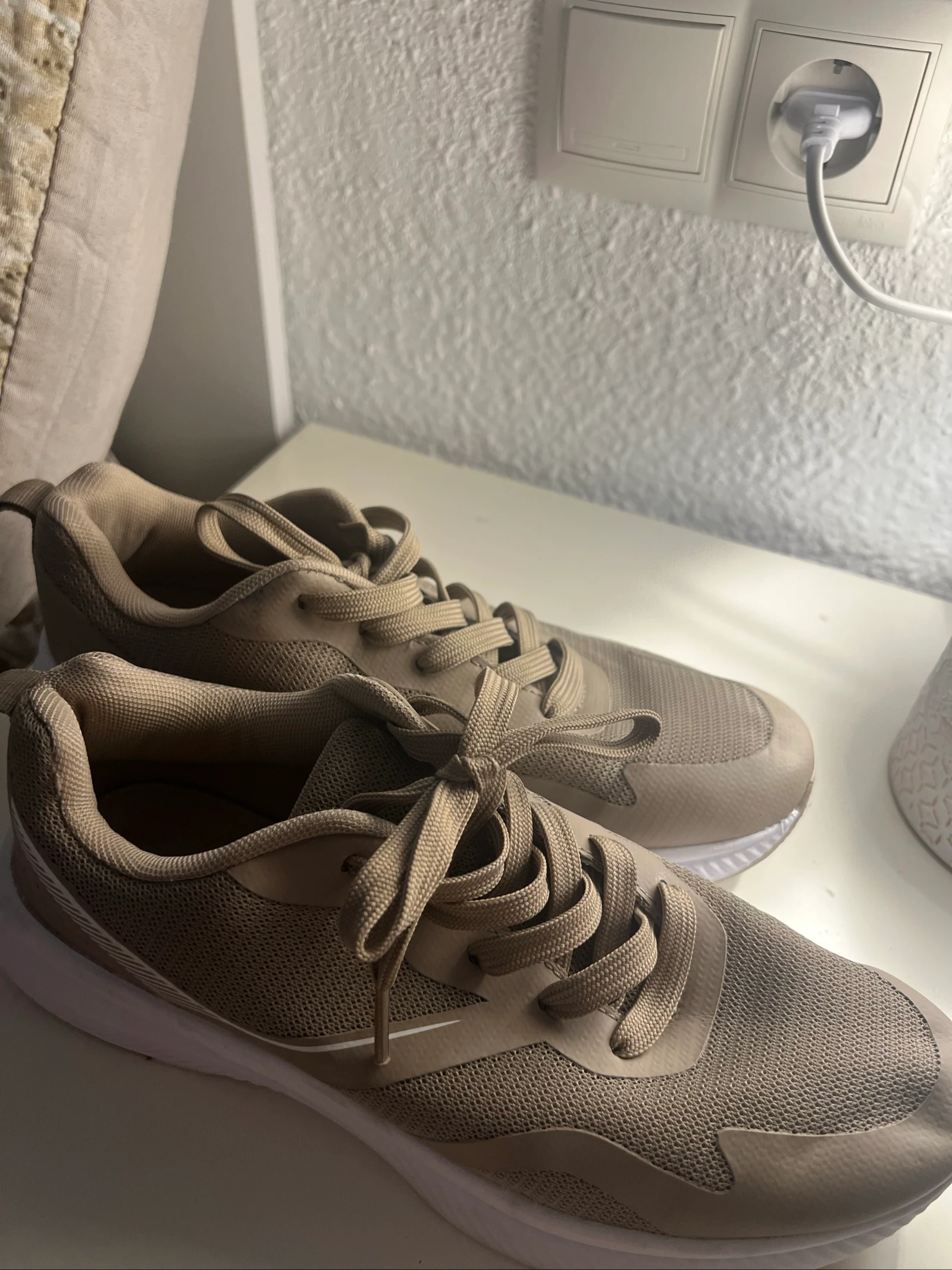 Zapatillas mujer beige – photo 3